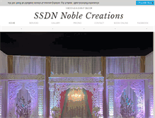Tablet Screenshot of noblecreations.ca
