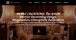 Desktop Screenshot of noblecreations.co.za